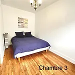T & A - Cosy Et Lumineux Au Coeur De Ville - 6-8 Pers