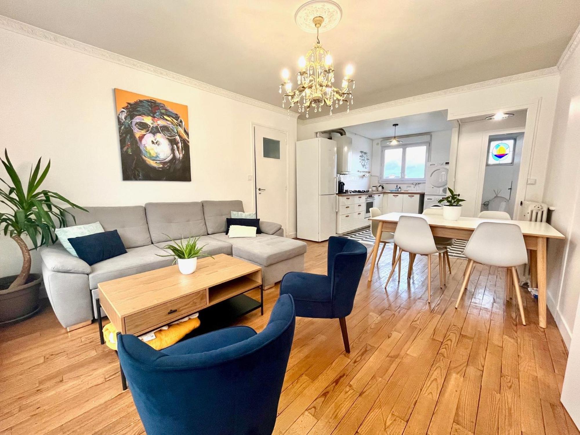 Appartement T & A - Cosy Et Lumineux Au Coeur De - 6-8 Pers